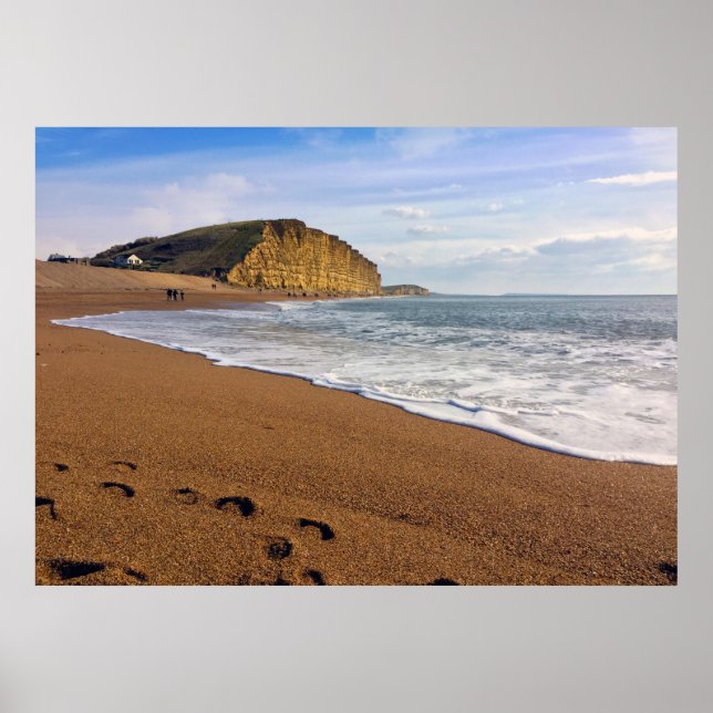West Bay in Dorset Poster (Front)