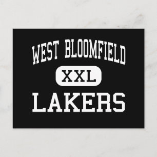 West Bloomfield - Lakers - High - West Bloomfield Postcard