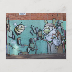 West Bottoms Graffiti Artwork # 15 Postcard