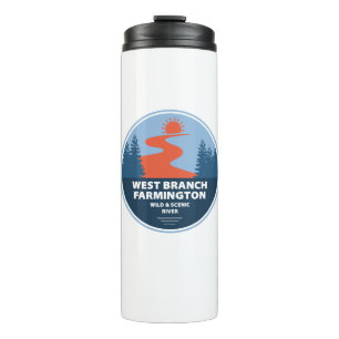 West Branch Farmington Wild And Scenic River Thermal Tumbler