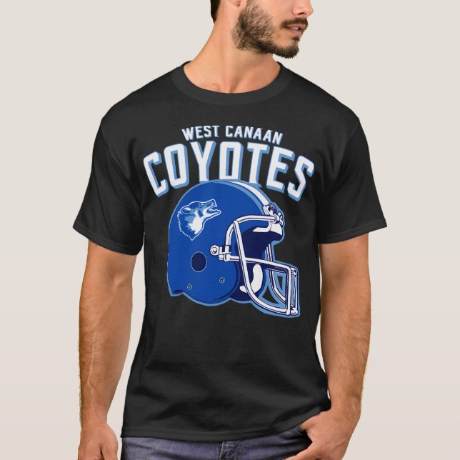 West Canaan Coyotes Varsity Blues T-Shirt (Front)