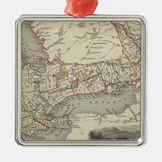 West Canada Metal Tree Decoration (Front)