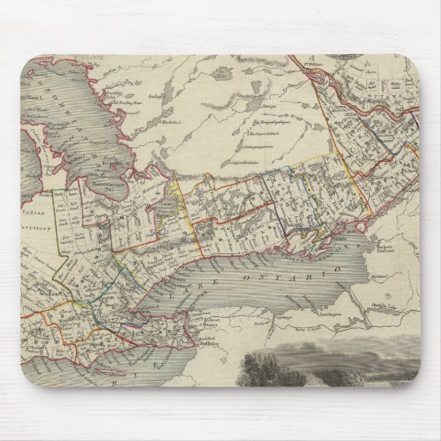West Canada Mouse Mat (Front)