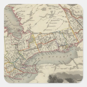 West Canada Square Sticker