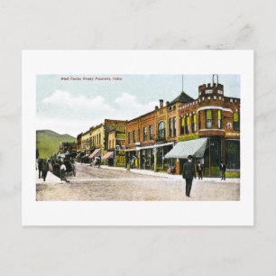 West Centre Street, Pocatello, Idaho Postcard