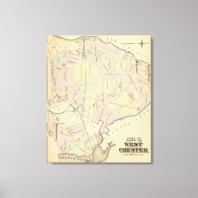 West Chester, New York Canvas Print (Front)