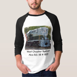 West Chester Railroad Alco RS-18 #1803 T-Shirt