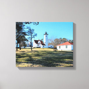 West Chop Lighthouse Marthas Vineyard Canvas Print