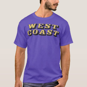 West Coast 90s Hip Hop Fan Design T-Shirt