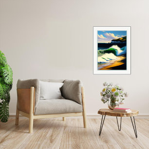 West Coast Beach - Canvas Art Print