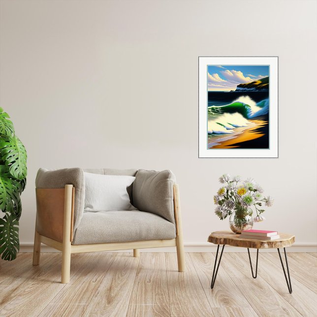 West Coast Beach - Canvas Art Print (Creator Uploaded)