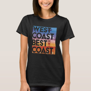 West Coast Best Coast Seaposfla Graphic T-Shirt