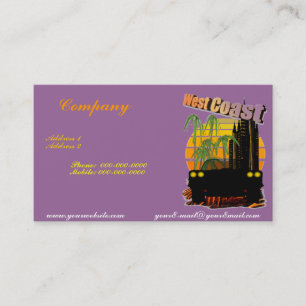 West Coast Business Card