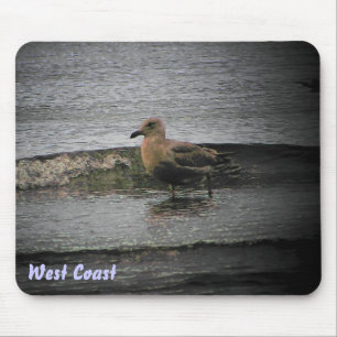 West Coast Gull Mouse Mat
