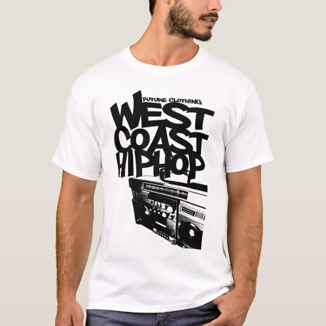 WEST COAST HIP HOP T-Shirt (Front)