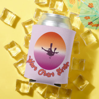 West Coast Lesbian Pride Diver Can Cooler