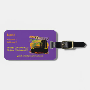 West Coast Luggage Tag