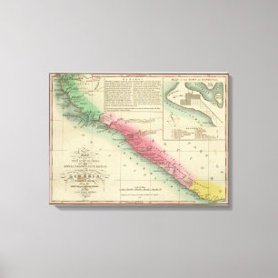 West Coast Of Africa, from Sierra Leone Canvas Print