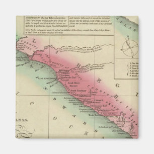 West Coast Of Africa, from Sierra Leone Magnet