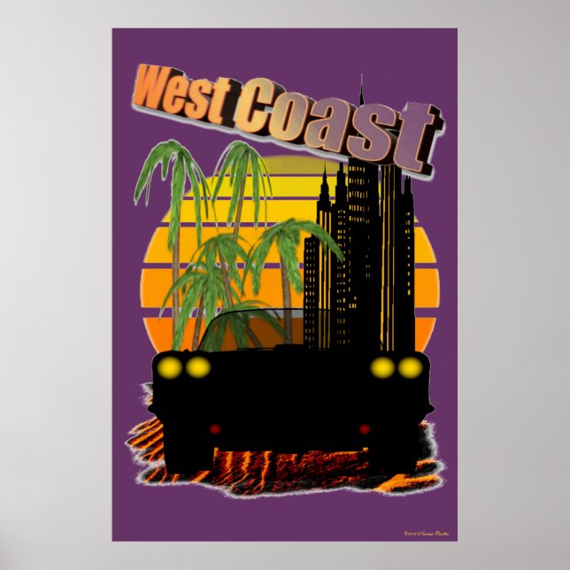 West Coast Poster (Front)