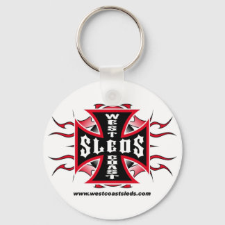 WEST COAST SLEDS KEY CHAIN