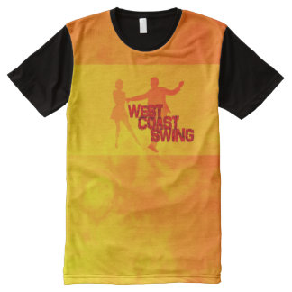 West Coast Swing All-Over Print T-Shirt