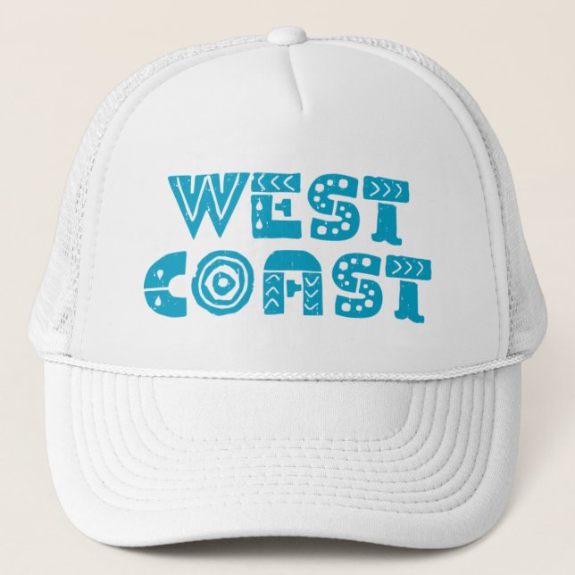 West Coast. Trucker Hat (Front)