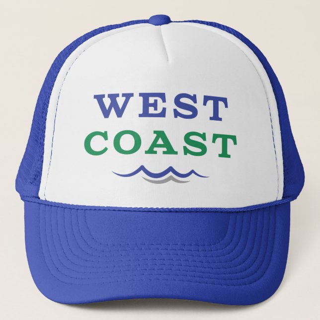 West coast trucker hat (Front)