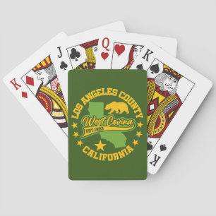 West Covina,California Playing Cards