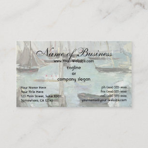 West Cowes, Isle of Wight by Berthe Morisot Business Card
