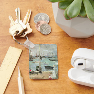 West Cowes, Isle of Wight by Berthe Morisot Key Ring