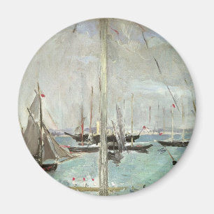 West Cowes, Isle of Wight by Berthe Morisot Magnet