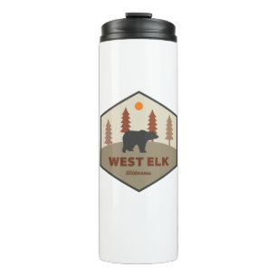 West Elk Wilderness Colorado Bear Thermal Tumbler