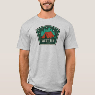West Elk Wilderness Colorado Camping T-Shirt