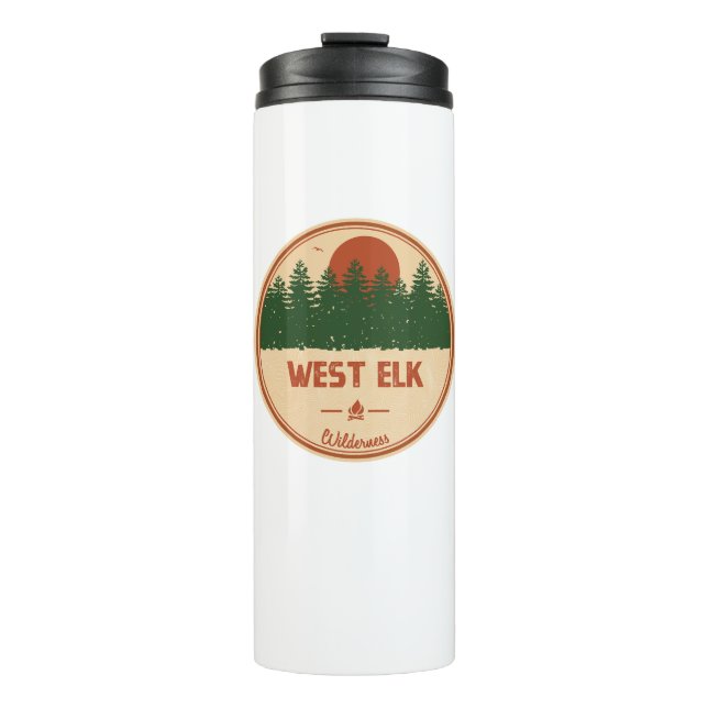 West Elk Wilderness Colorado Thermal Tumbler (Front)