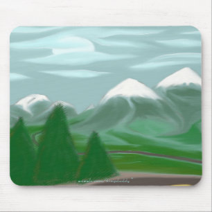 West Elks Moonlight Mousepad