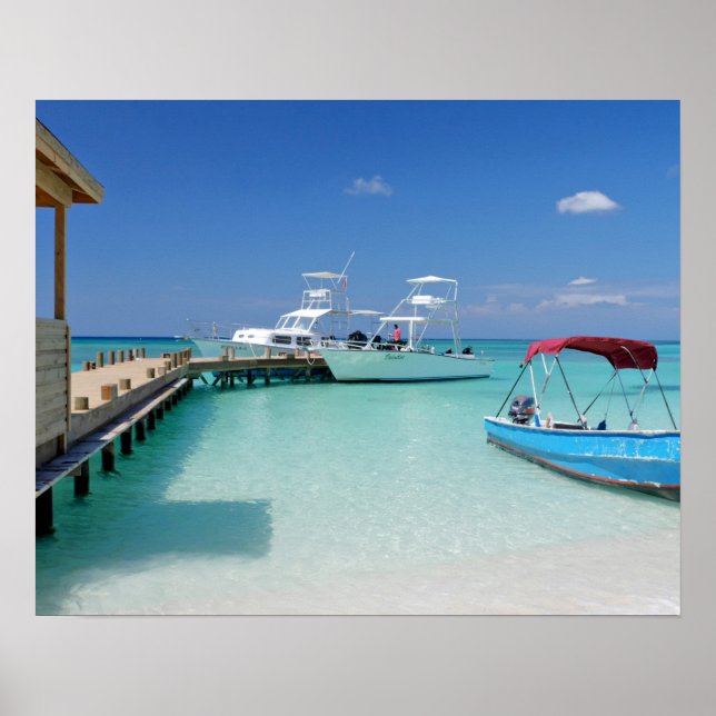 West End Beach Pier Poster (Front)