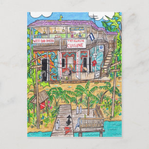 West End Divers Postcard