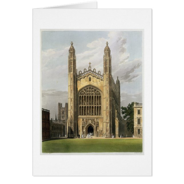 West End of King's College Chapel, Cambridge, from (Front)