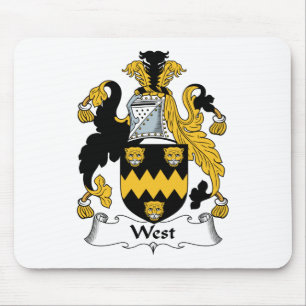 West Family Crest Mouse Mat
