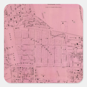 West Farms Square Sticker