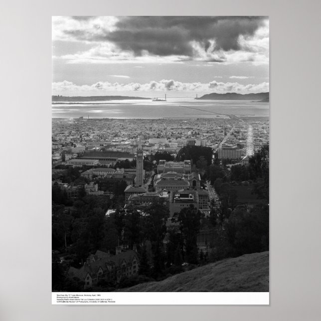 West from Big "C" Late Afternoon Poster (Front)