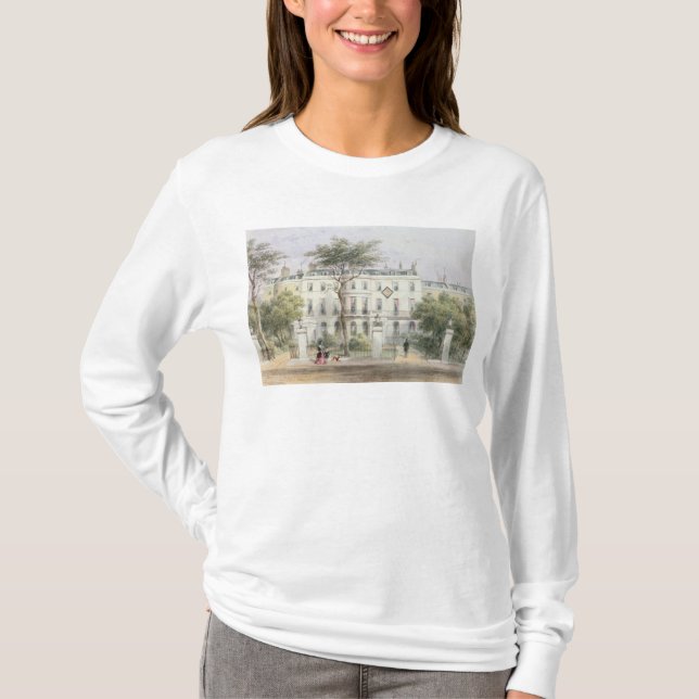 West front of Sir Robert Peel's House T-Shirt (Front)