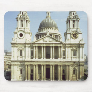 West front of St. Paul's Cathedral, designed by Si Mouse Mat