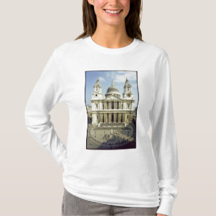 West front of St. Paul's Cathedral, designed by Si T-Shirt