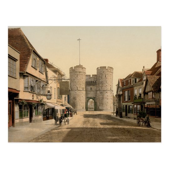 West Gate, Canterbury, Kent, England Postcard