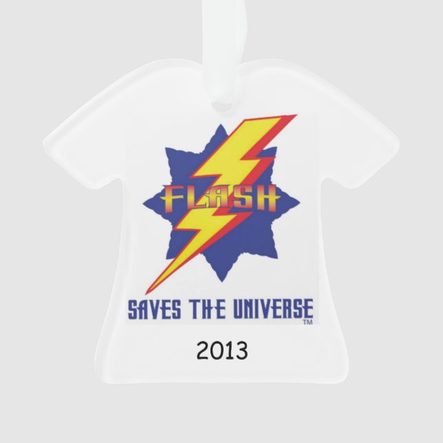 West Genesee Flash Saves the Universe 2013 Ornament (Front)