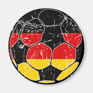 West Germany Soccer Ball Magnets