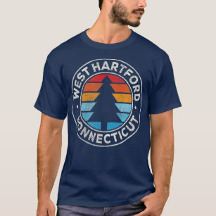 West Hartford Connecticut CT Vintage  Retro 70s  T-Shirt