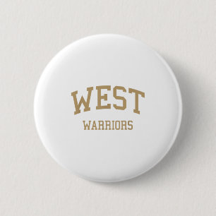 West High School Hs Torrance Ca Retro Sports 6 Cm Round Badge